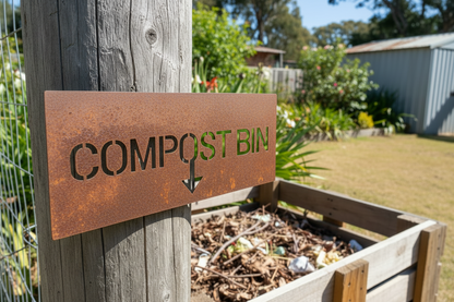 Compost Bin rusty lifestyle