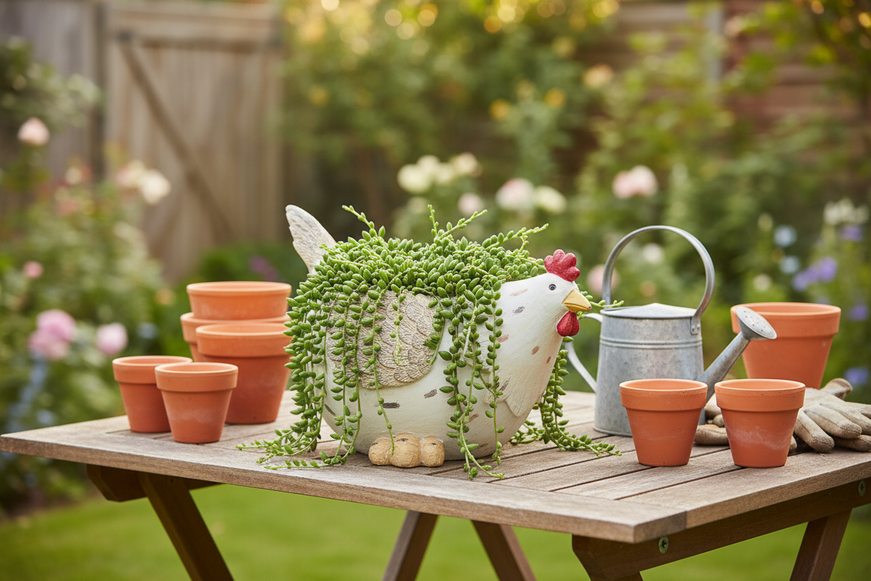 Cottage Garden Table - Trailing Plant
