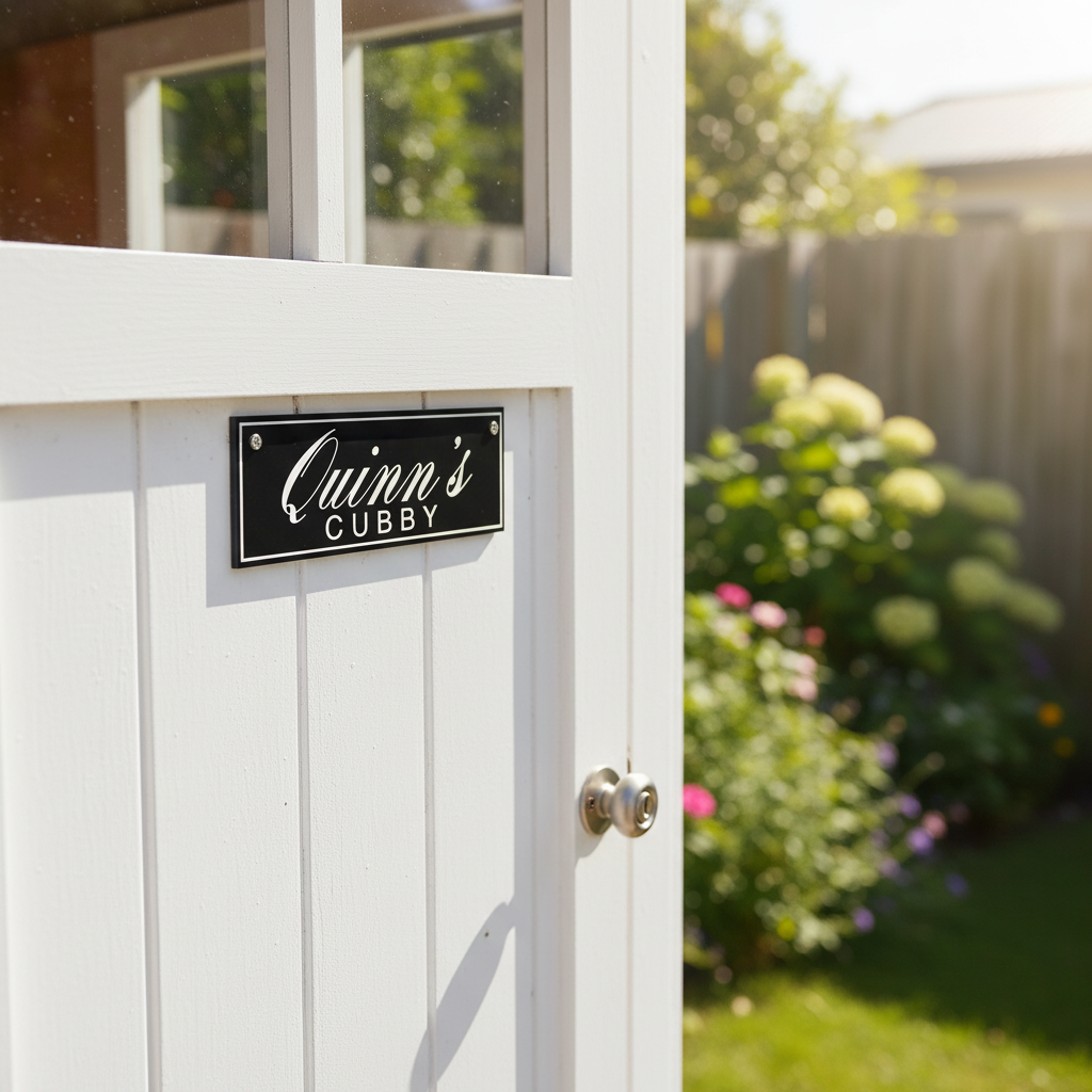 Cubby House Door