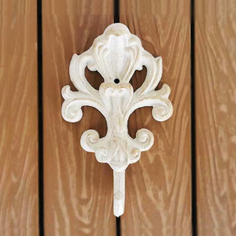 Hook Cast Iron Flower Scroll Crown - The Renmy Store Homewares & Gifts 