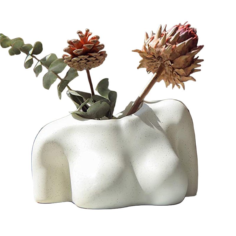 Planter Pot Vase Flower Plant Feminine Lady Booty Boob