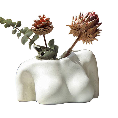 Planter Pot Vase Flower Plant Feminine Lady Booty Boob