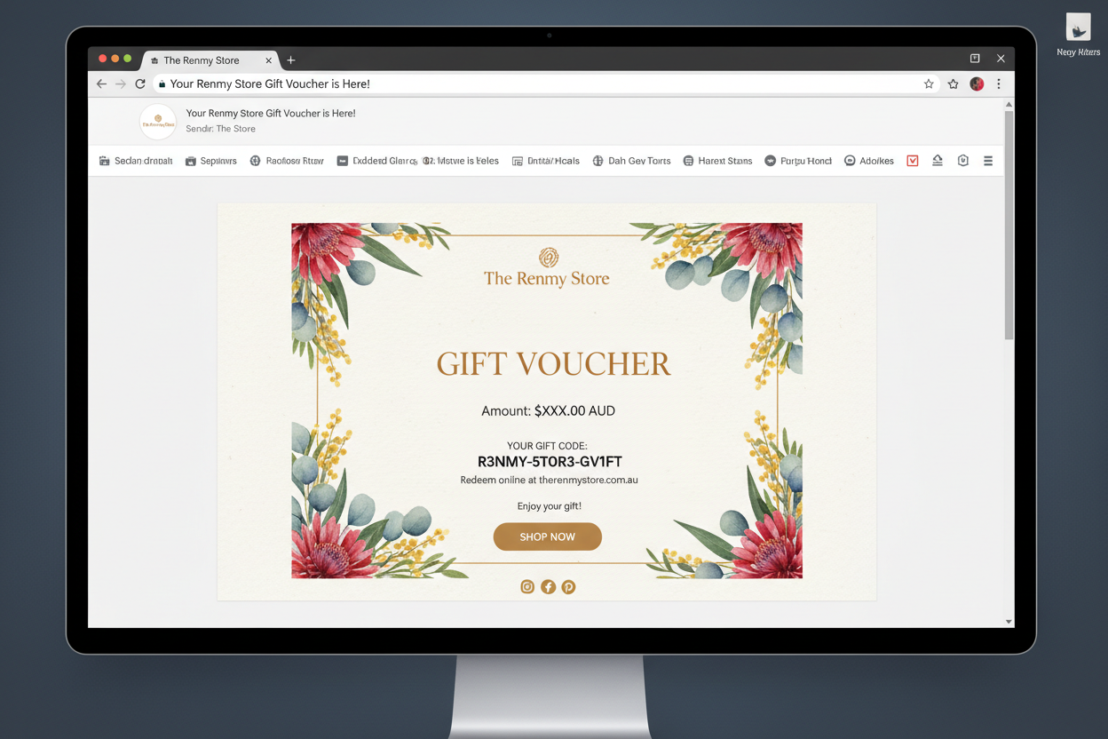 Digital Gift Voucher Preview