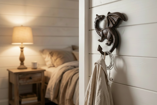 Dragon Hook — White Shiplap