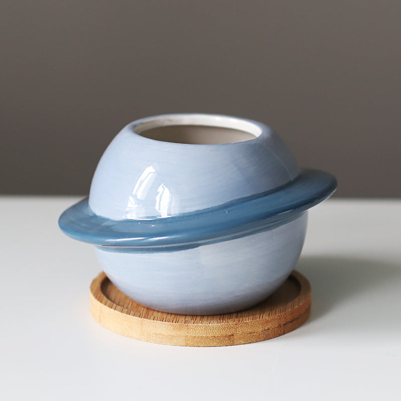 Planter Pot Flower Plant Garden Planet Galaxy