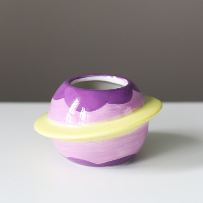 Planter Pot Flower Plant Garden Planet Galaxy