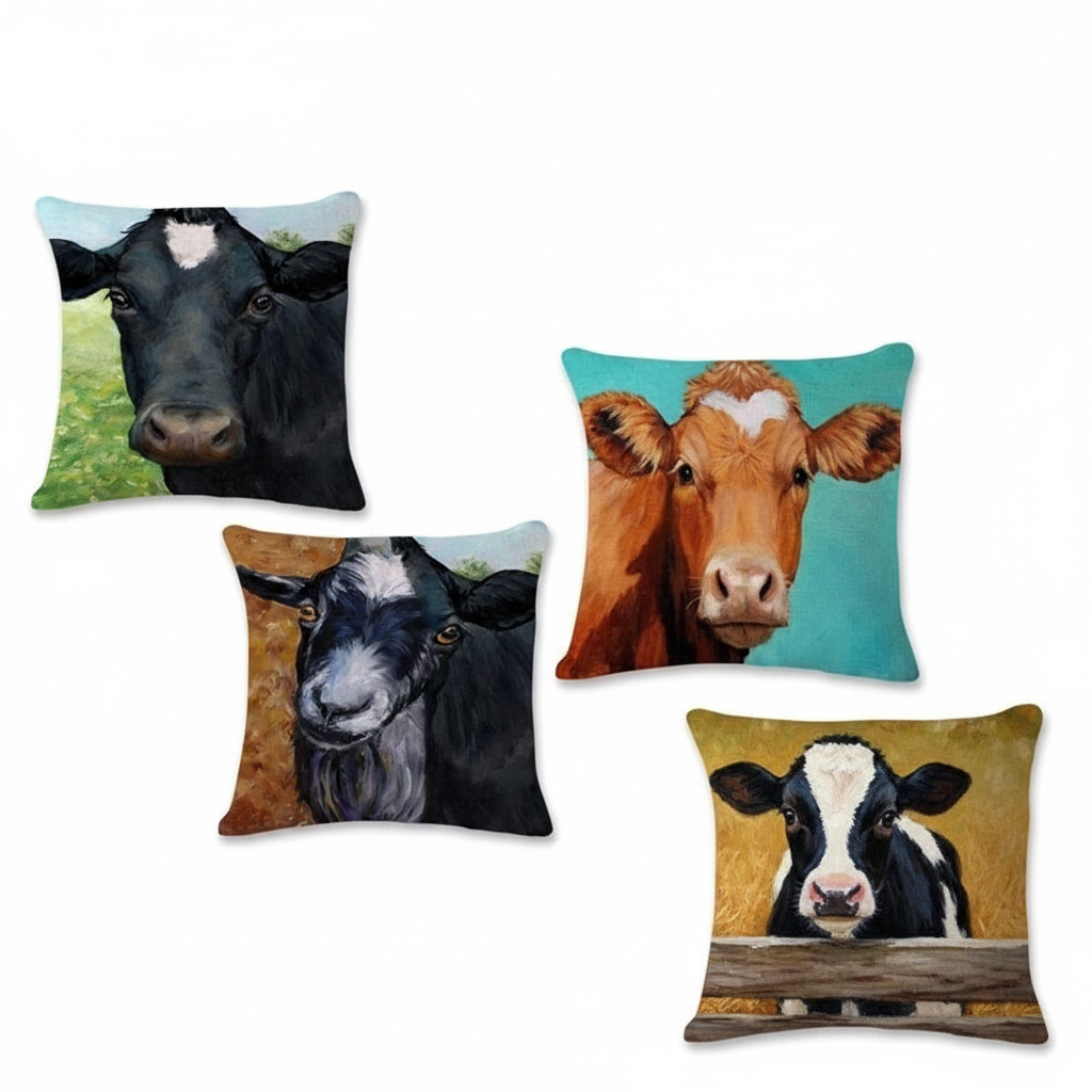 Farm Animal Cushion Hero