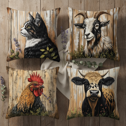Farm Cushions - Flat Lay