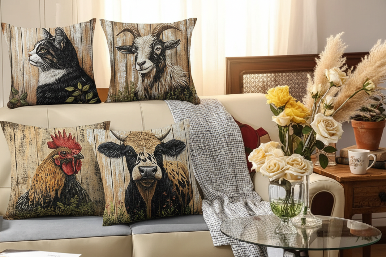 Farm Cushions - Sofa