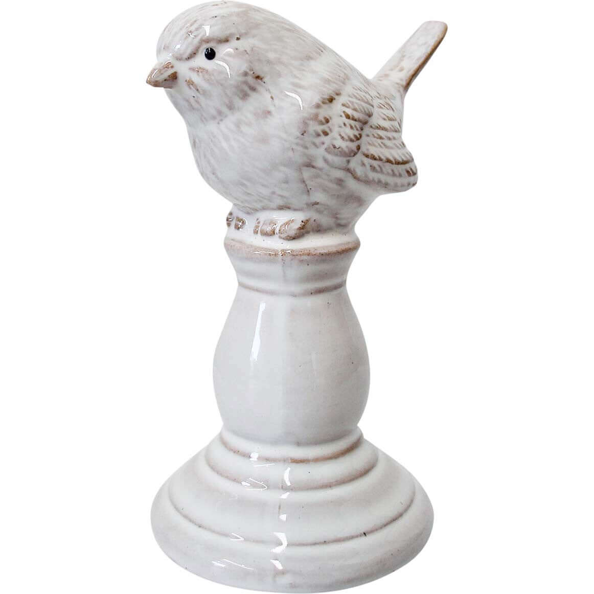Bird Ceramic Lark French White Décor - The Renmy Store Homewares & Gifts 