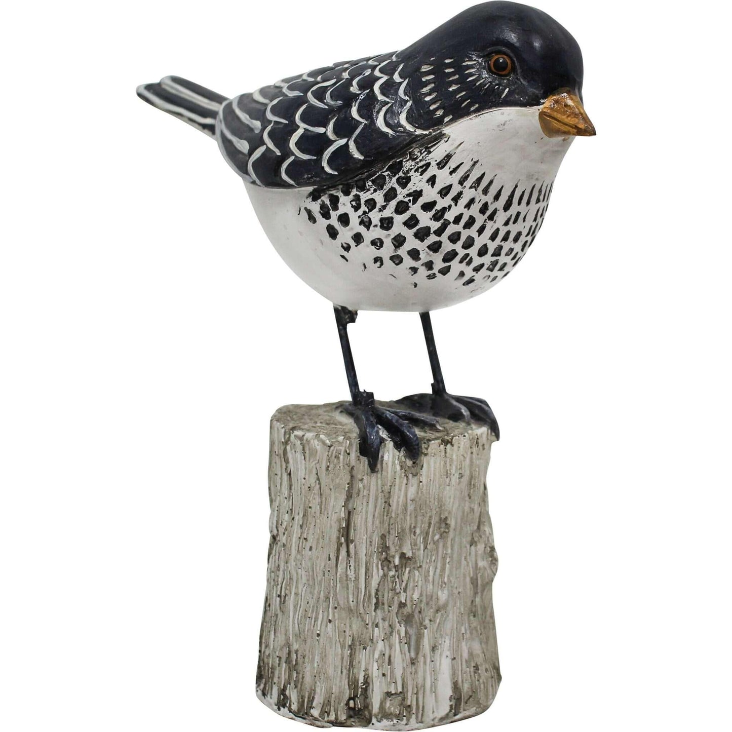 Bird Natural Black White Ornament - The Renmy Store Homewares & Gifts 