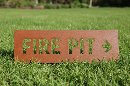 Fire Pit sign