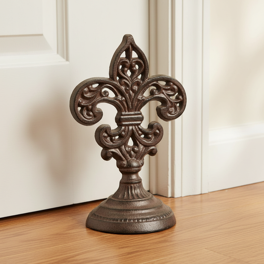 Fleur De Lis Door Stop - Indoor