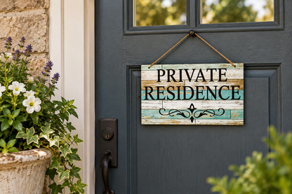 Front door with potted plants, corrected proportions