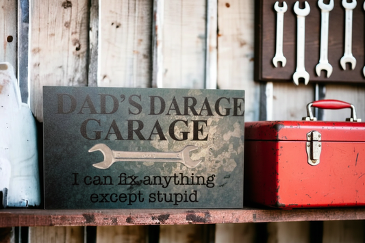 Garage Sign Shed