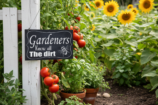 Gardeners Know All The Dirt - Veggie Garden