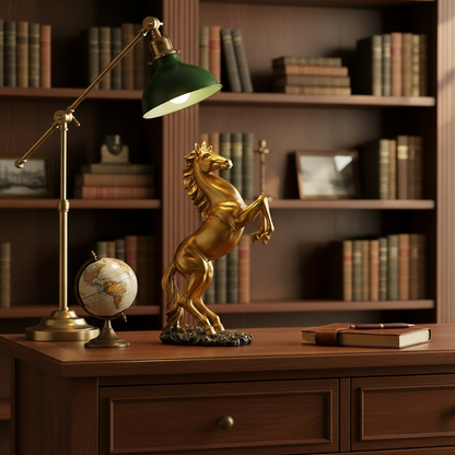 Gold Horse Luxury Living Room