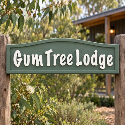Gum Tree Lodge colour concept