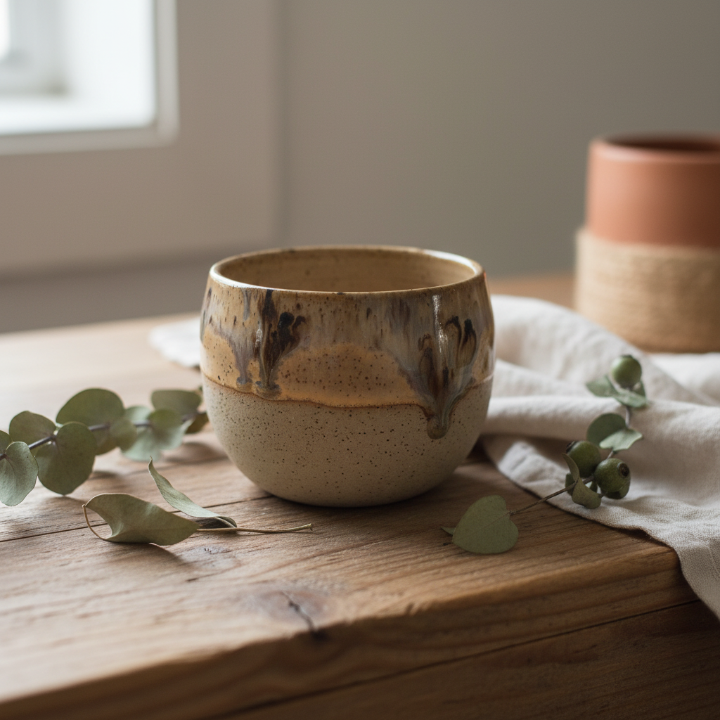 Handmade Natural Earth Ceramic Mug Cup — Wolf and Clay Lifestyle