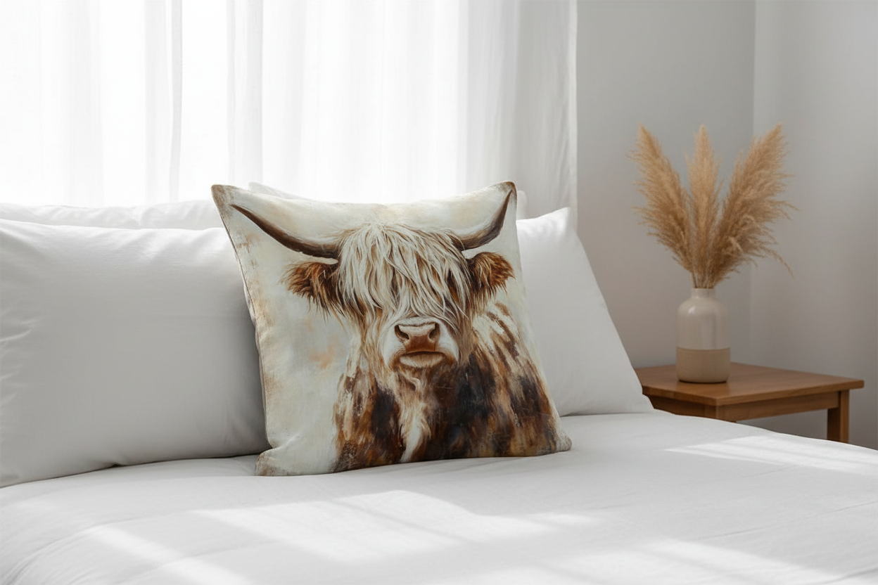 Highland Cow - Bedroom