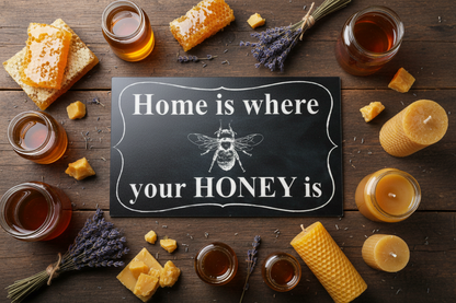Home Is Where Your Honey Is - Flat Lay