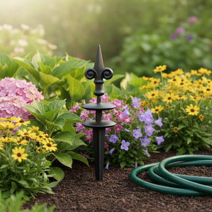 Hose Guide Stake Close-up