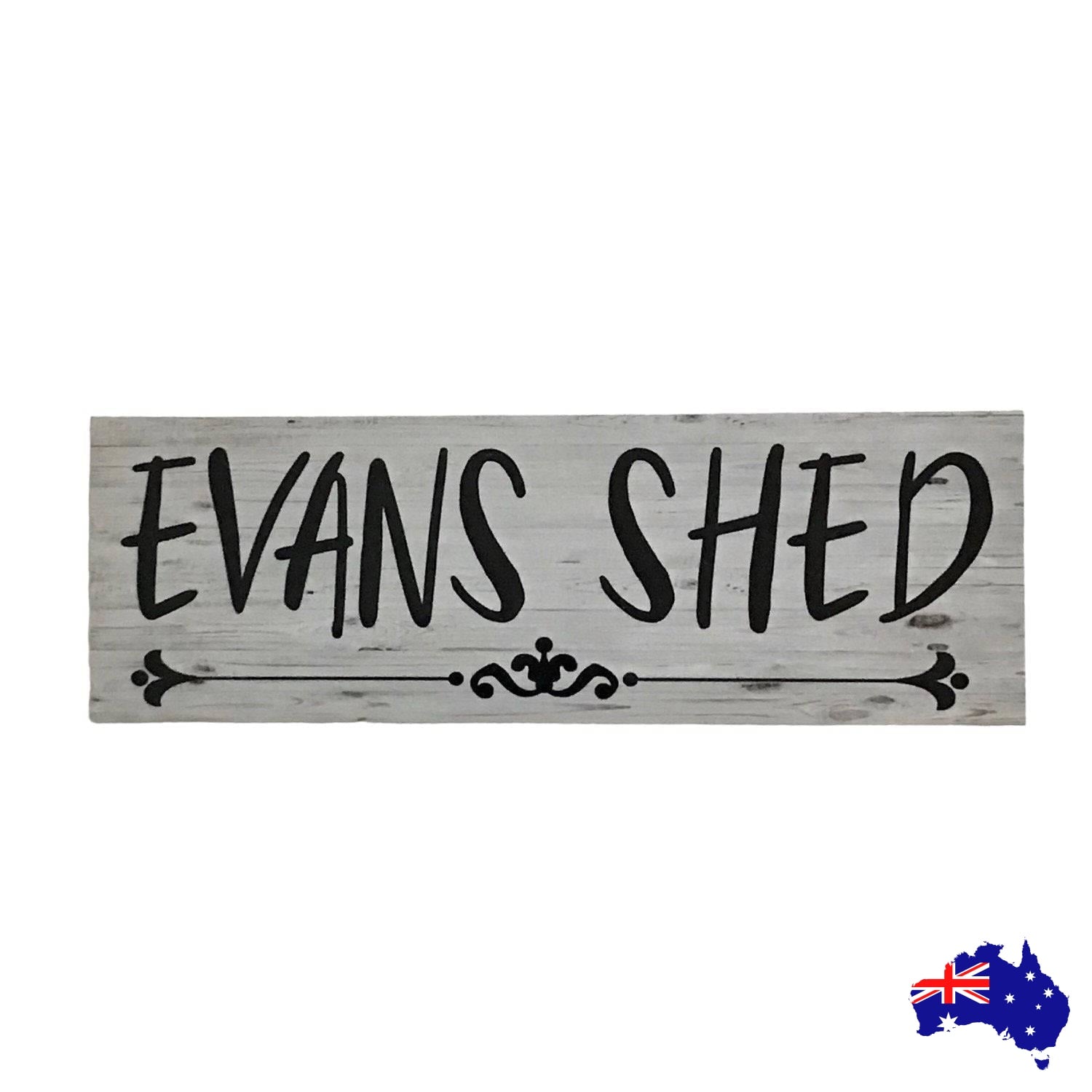 Shed Custom Personalised Vintage Sign - The Renmy Store Homewares & Gifts 