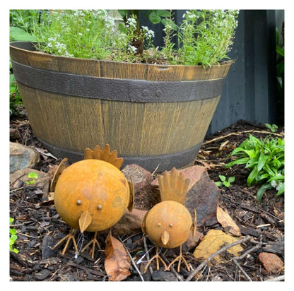 Bird Medium Rustic Metal Garden Décor - The Renmy Store Homewares & Gifts 