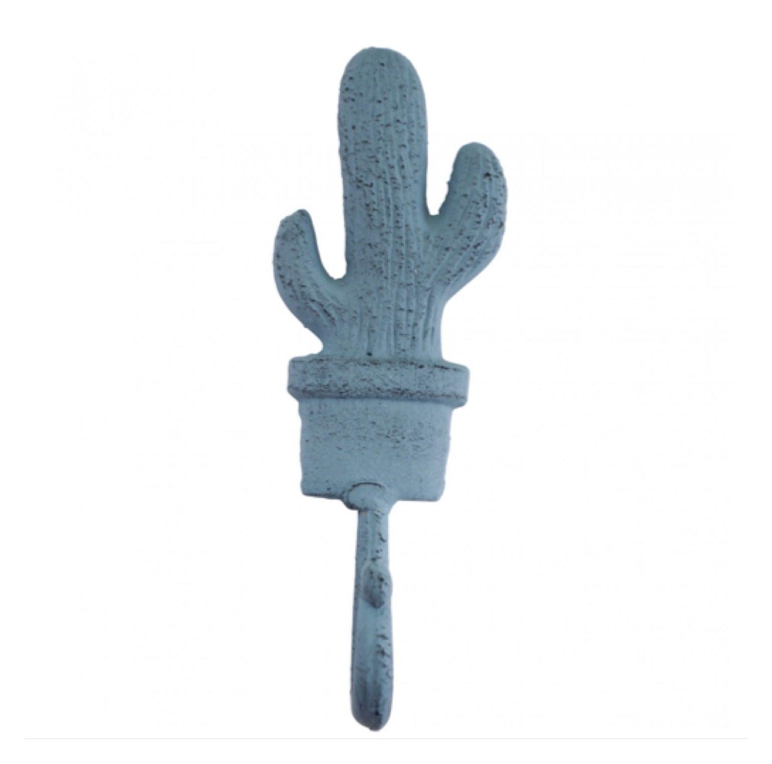 Hook Cactus Blue Set of 2 - The Renmy Store Homewares & Gifts 