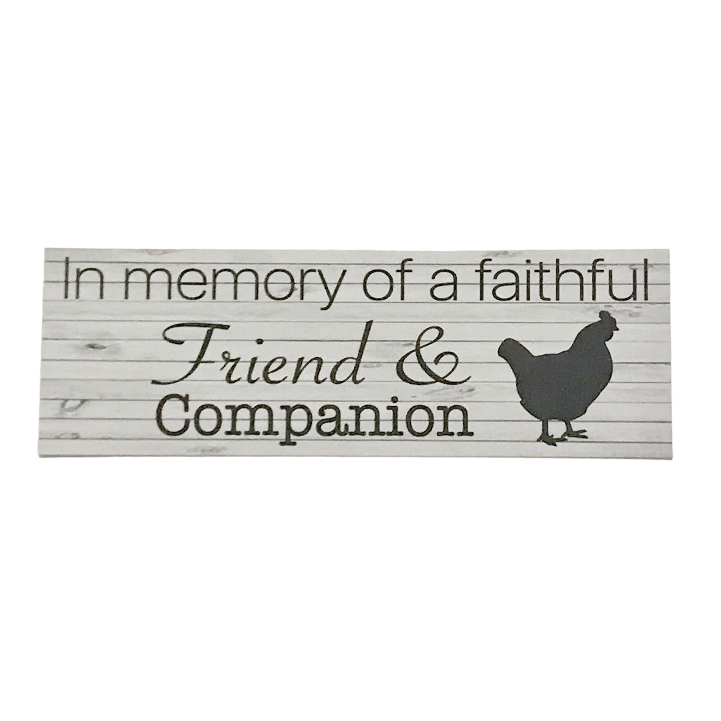 RIP Chicken Memorial Garden Sign - The Renmy Store Homewares & Gifts 
