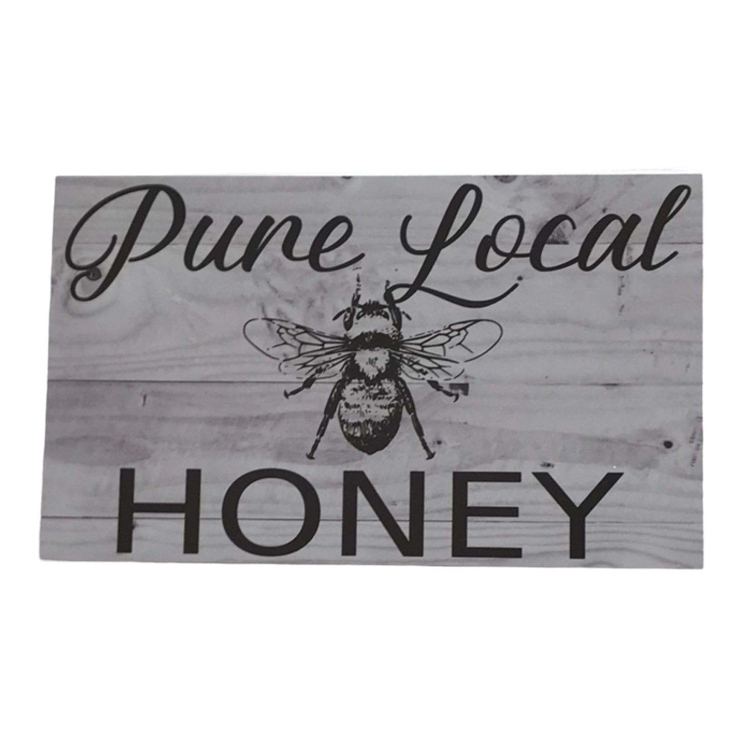 Pure Local Honey Apiary Apiarist Market Sign - The Renmy Store Homewares & Gifts 