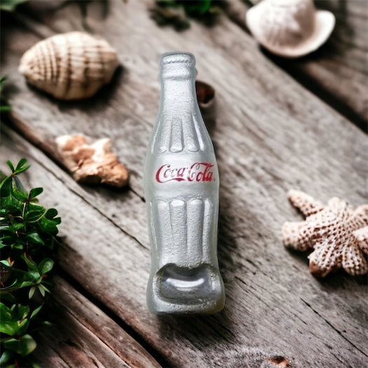 Coke Cola Bottle Silver Bottle Opener