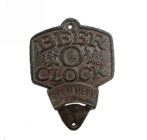 Beer O'clock Wall Bottle Opener - The Renmy Store Homewares & Gifts 