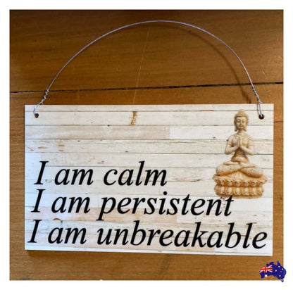 Buddha Thai Namaste Sign - The Renmy Store Homewares & Gifts 