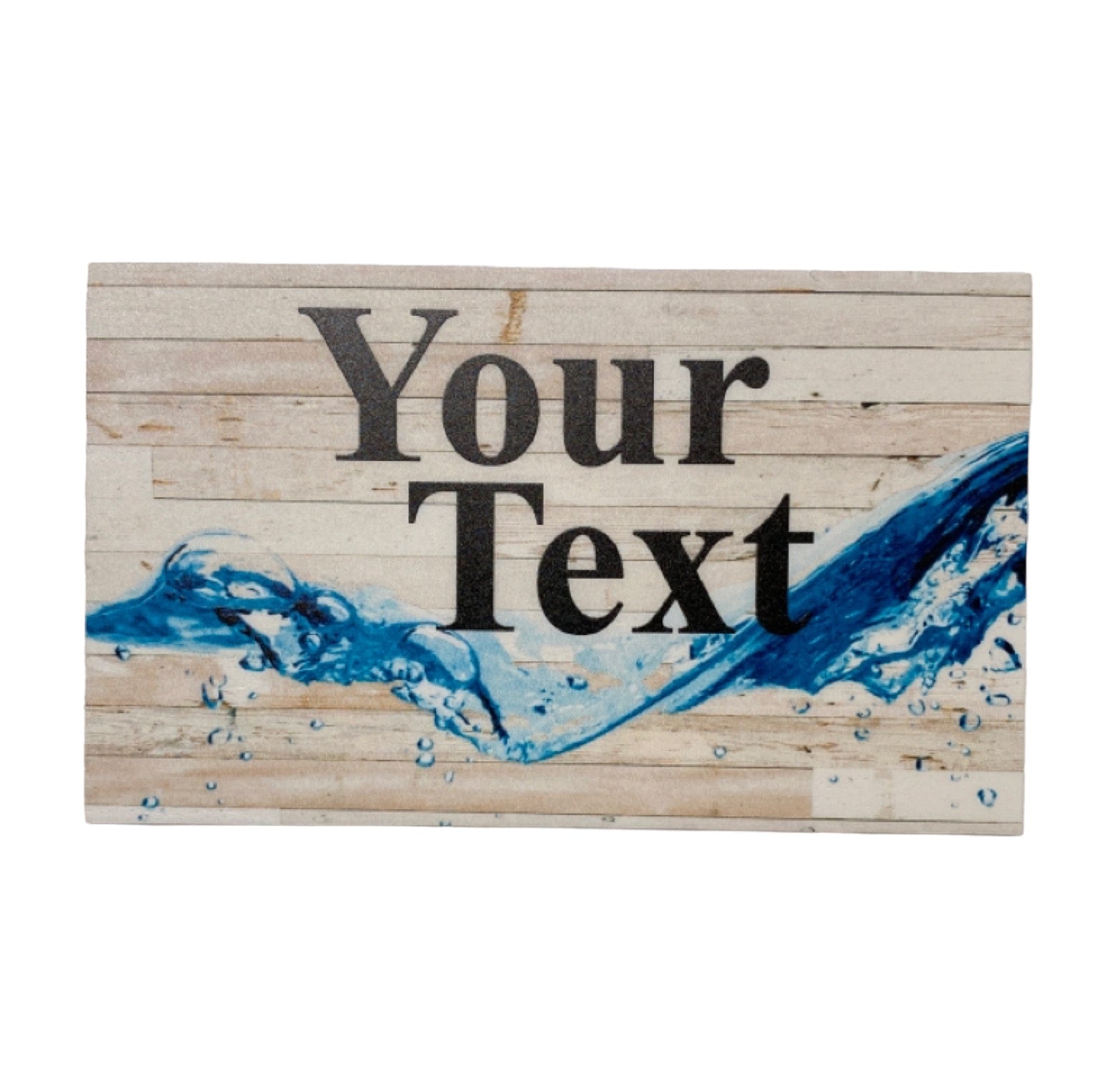 Water Eco Custom Personalised Sign - The Renmy Store Homewares & Gifts 