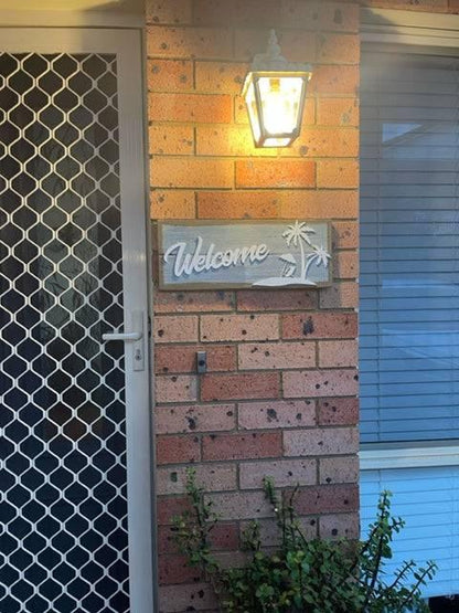 Welcome Sign Rustic Vintage MDF Wood DIY Art Craft - The Renmy Store Homewares & Gifts 