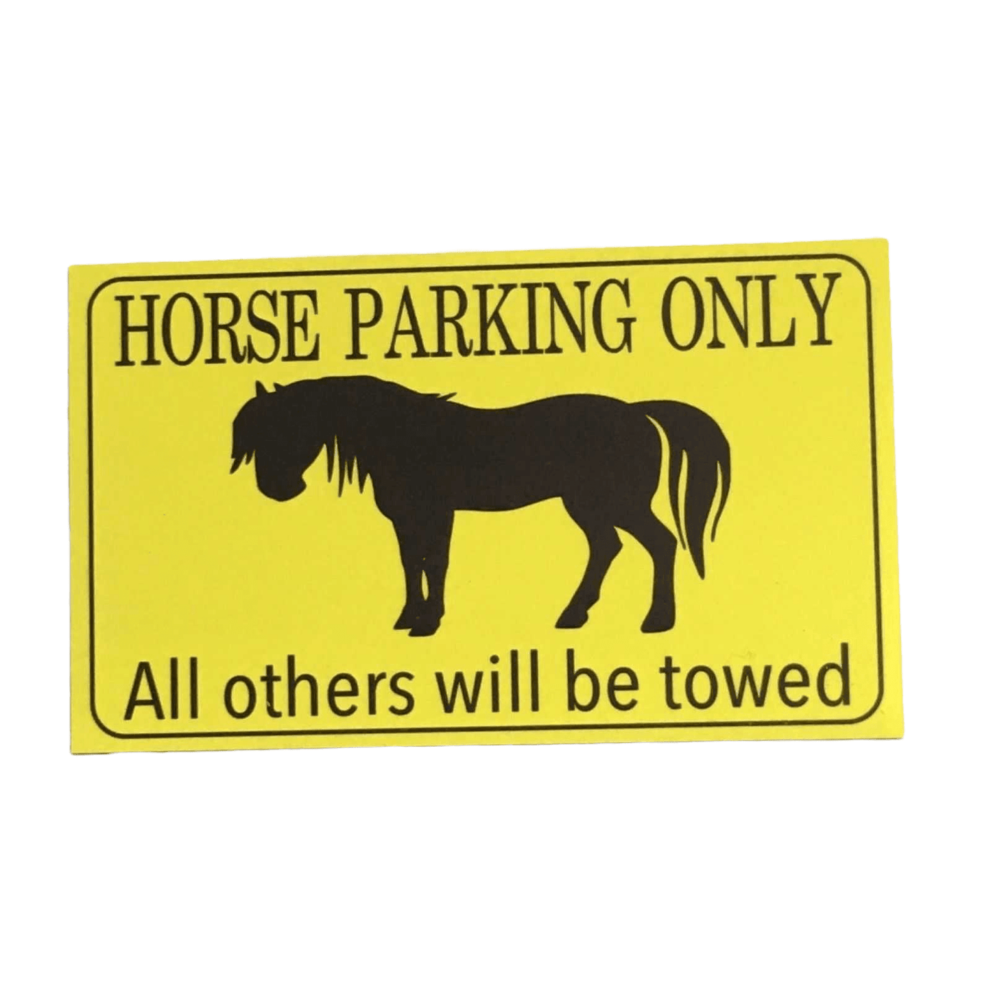 Horse Parking Only Gate Sign - The Renmy Store Homewares & Gifts 