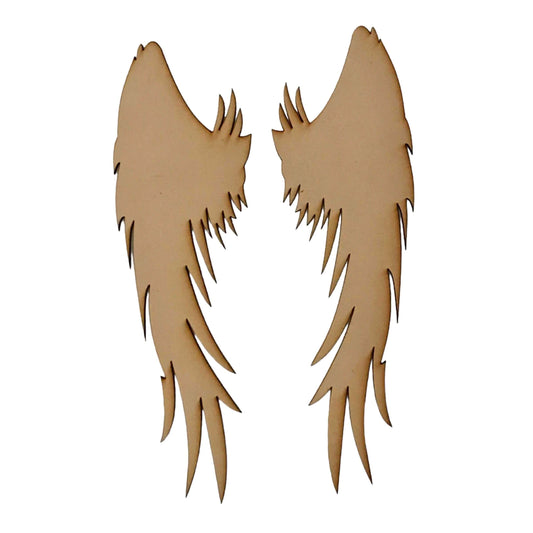 Angel Wings MDF Shape DIY Raw Cut Out Art Craft Décor - The Renmy Store Homewares & Gifts 