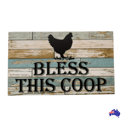 Bless This Coop Chicken Sign - The Renmy Store Homewares & Gifts 