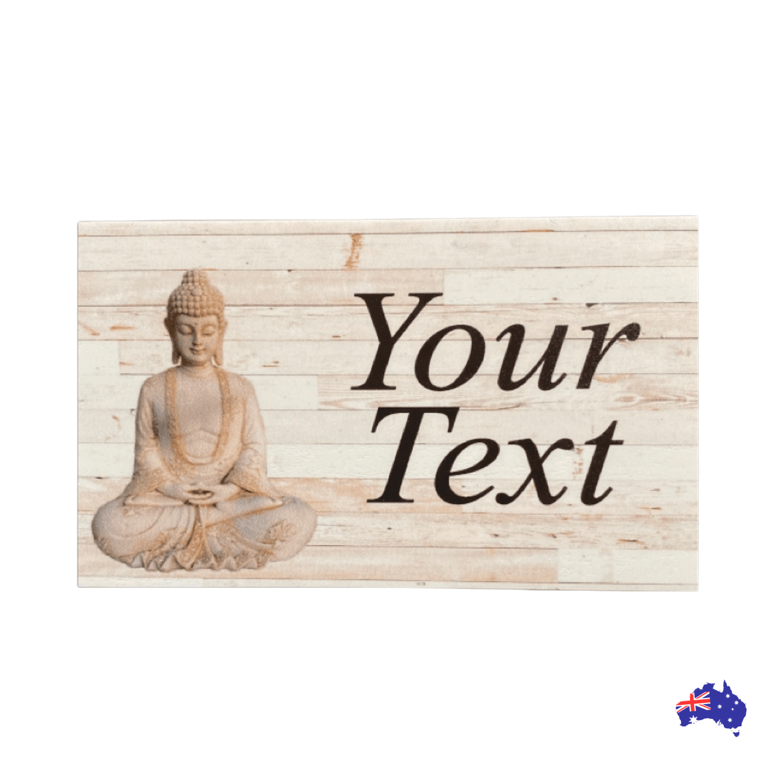 Buddha Japanese Custom Sign - The Renmy Store Homewares & Gifts 