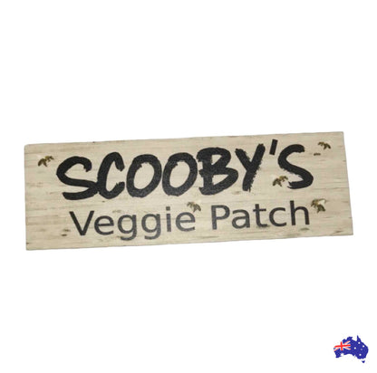 Custom Veggie Patch Garden Bees Sign - The Renmy Store Homewares & Gifts 