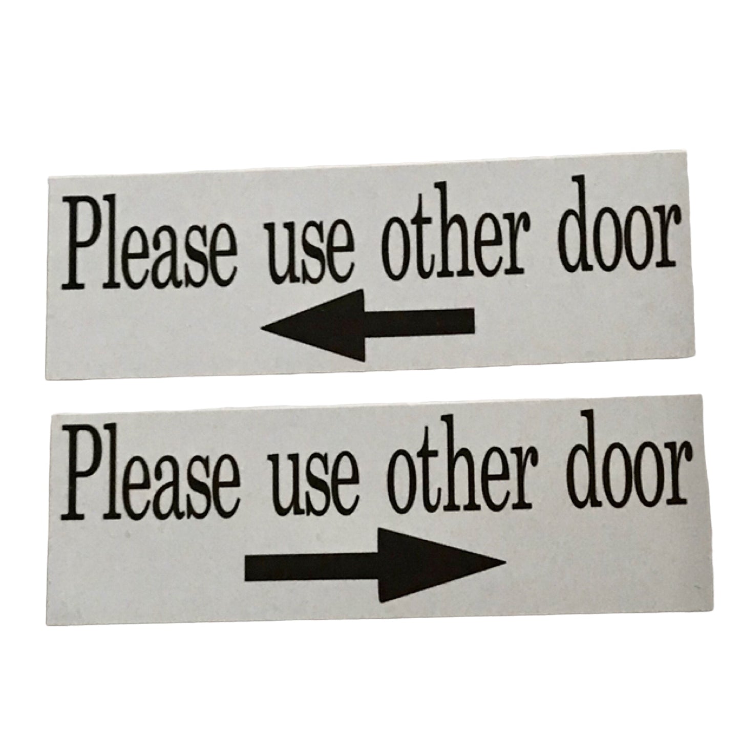 Please Use Other Door with Arrow Sign - The Renmy Store Homewares & Gifts 
