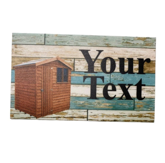 Garden Shed Rustic Custom Personalised Sign - The Renmy Store Homewares & Gifts 