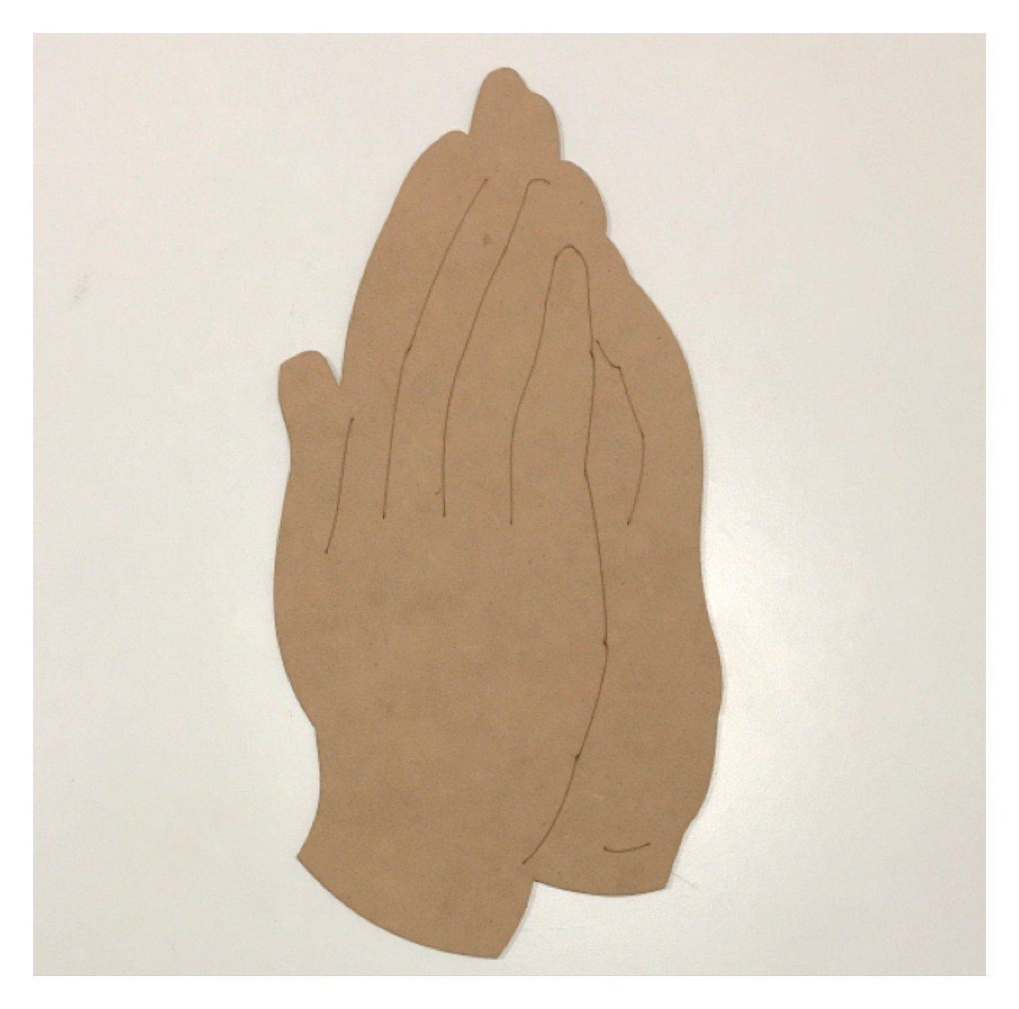 Praying Pray Hands MDF DIY Raw Cut Out Art Craft Decor - The Renmy Store Homewares & Gifts 