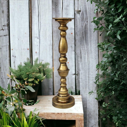 Candle Stick Holder Gold - The Renmy Store Homewares & Gifts 