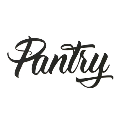 Pantry Door Word Acrylic Wall Art Vintage - The Renmy Store Homewares & Gifts 