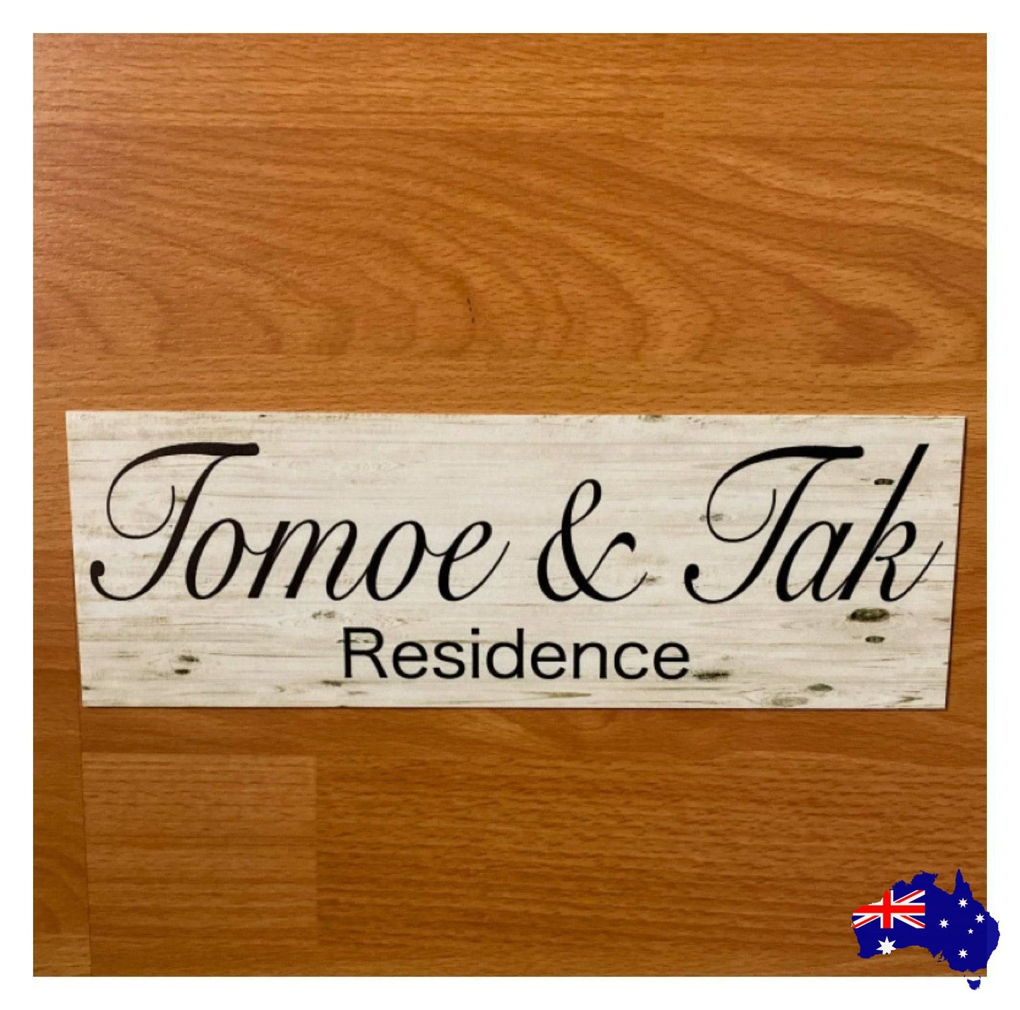 Family Residence Custom Personalised House Sign - The Renmy Store Homewares & Gifts 