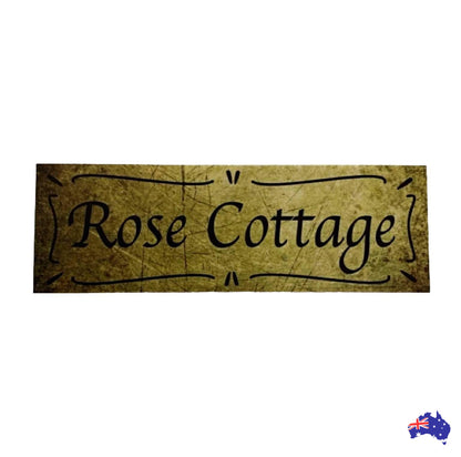 Cottage Custom Personalised Vintage Sign - The Renmy Store Homewares & Gifts 