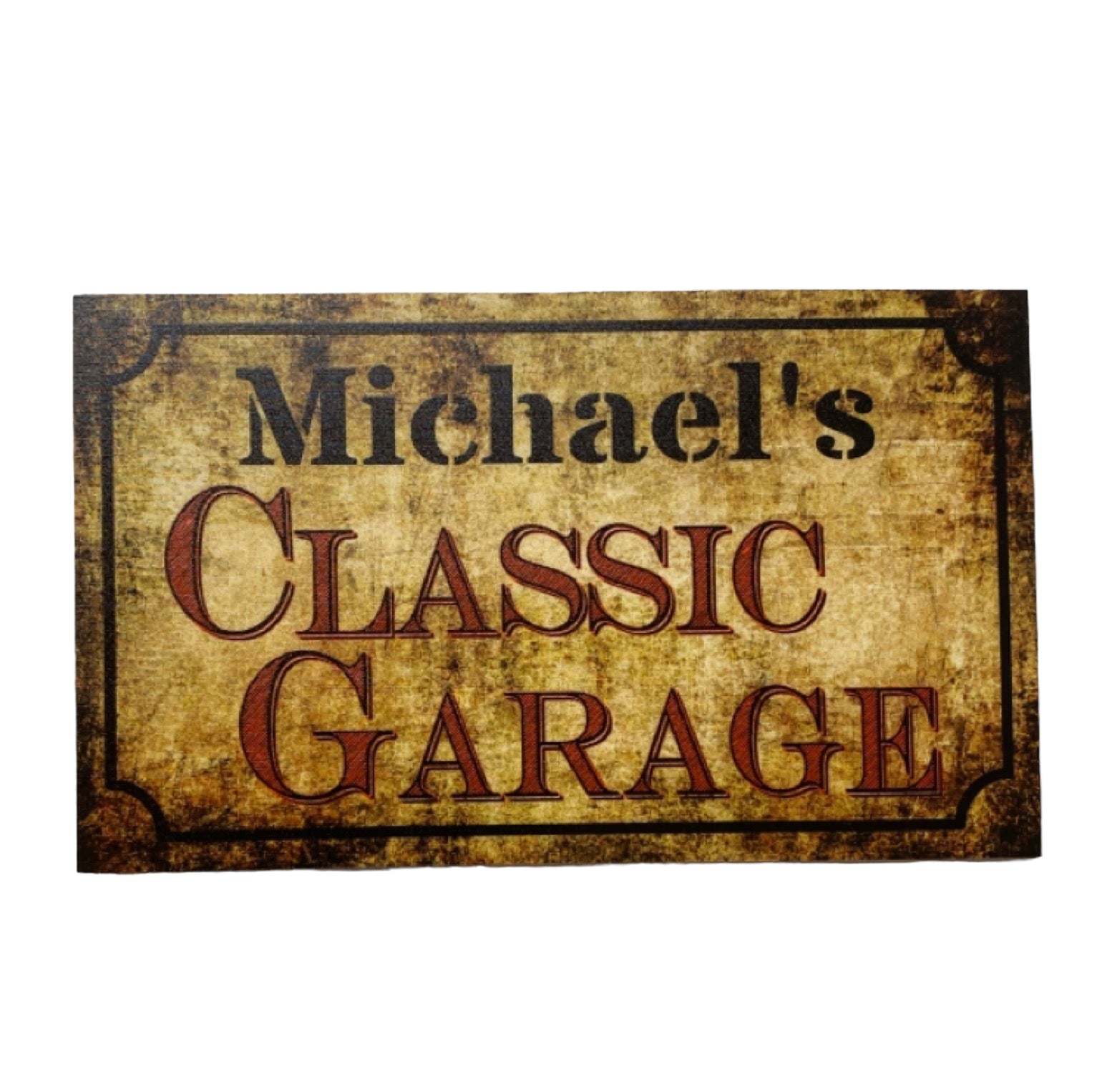 Classic Garage Vintage Custom Sign - The Renmy Store Homewares & Gifts 