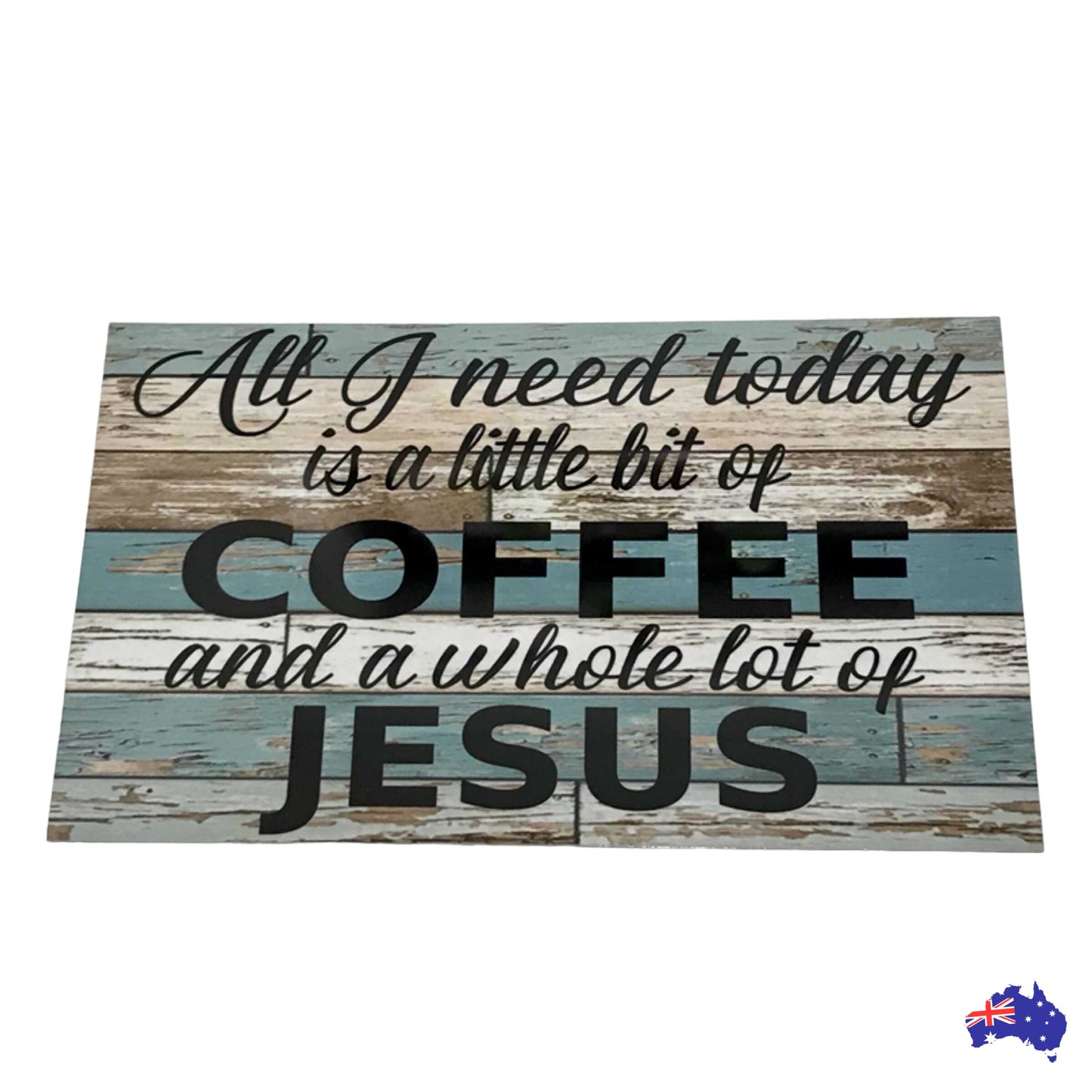 Coffee Jesus Sign - The Renmy Store Homewares & Gifts 